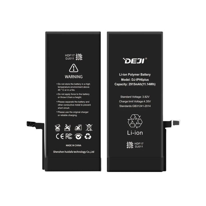 Batería Para Iphone 6 Plus Deji DJ - IPH6Plus de 2915mAh + Kit De Instalación - Tecneu