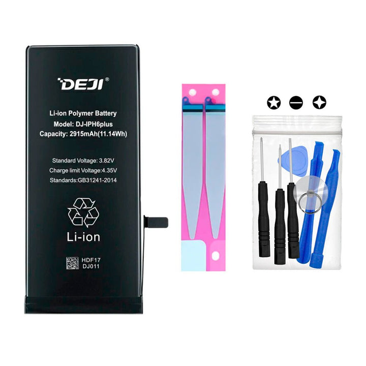 Batería Para Iphone 6 Plus Deji DJ - IPH6Plus de 2915mAh + Kit De Instalación - Tecneu