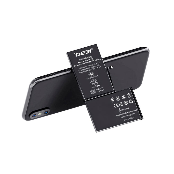 Batería Pila Para iPhone X Deji DJ - IPHX 2716mAh + Kit De Instalación - Tecneu