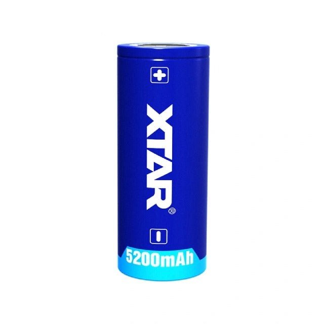 Batería Recargable XTAR 26650 5200mAh 3.7V 10A - Tecneu