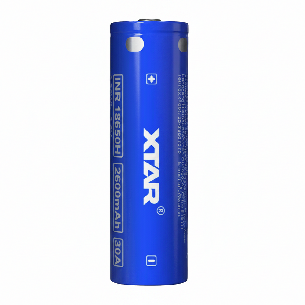 Batería Recargable XTAR INR 18650H 2600mAh 20A/30A