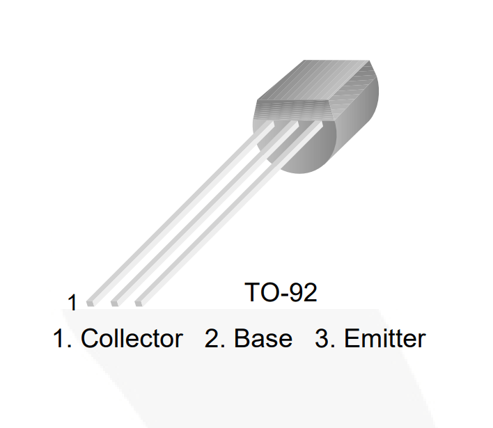 Transistor Bipolaire PNP BC559B ONS - Lot De 10 - 30V 100mA 500mW TO-92 RoHS