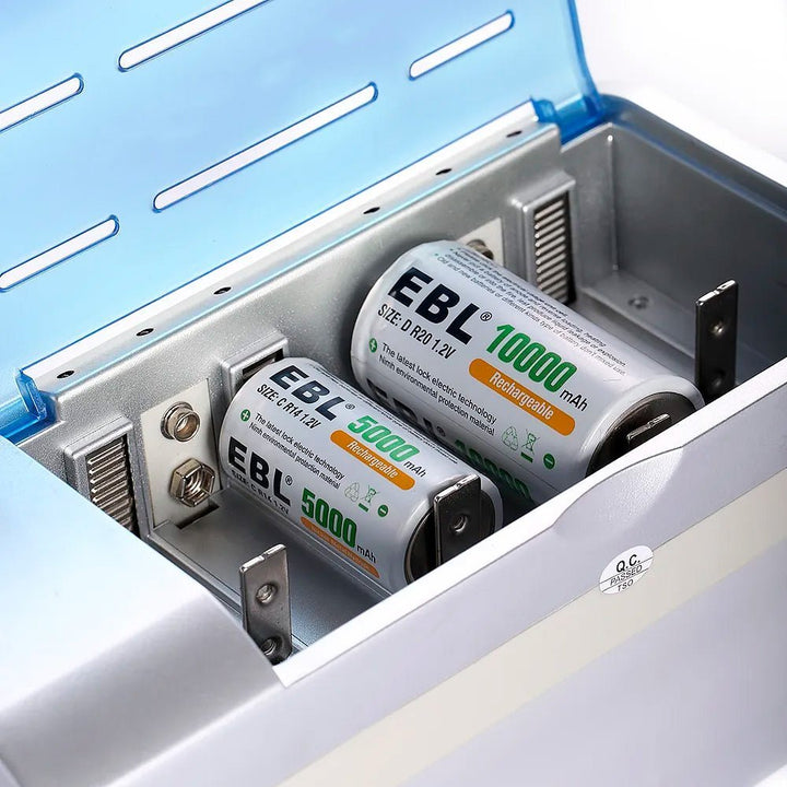 Beston C821 Cargador Estándar Original AA/AAA/C/D/9V 1.2V Batería Recargable - Tecneu