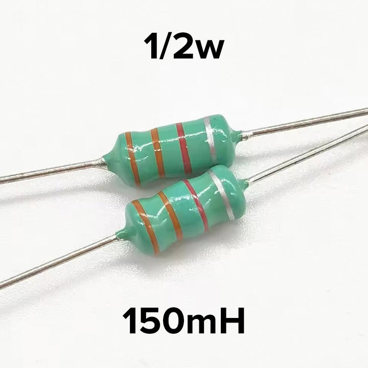 Bobina de inductancia axial con potencia 1/2W - Tecneu