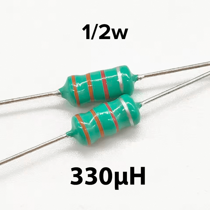 Bobina de inductancia axial con potencia 1/2W - Tecneu