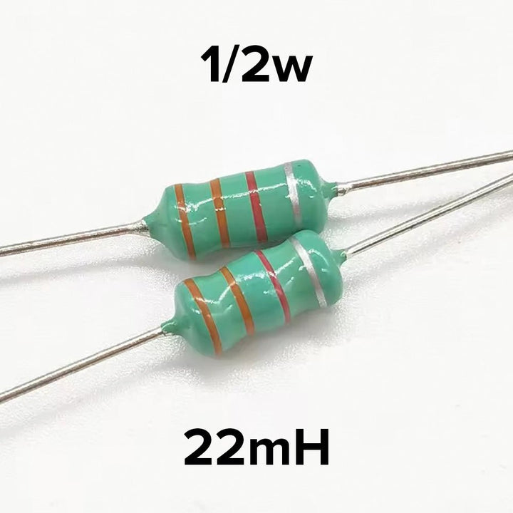 Bobina de inductancia axial con potencia 1/2W - Tecneu