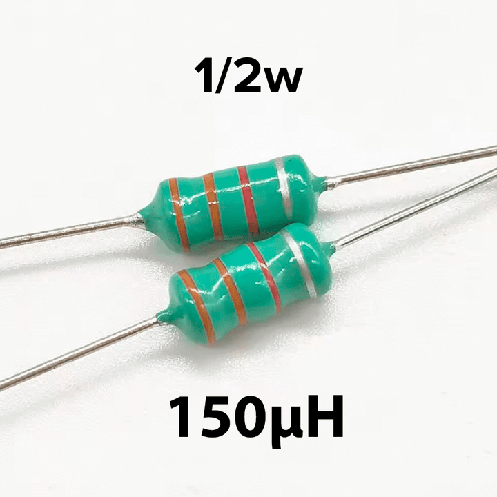 Bobina de inductancia axial con potencia 1/2W - Tecneu