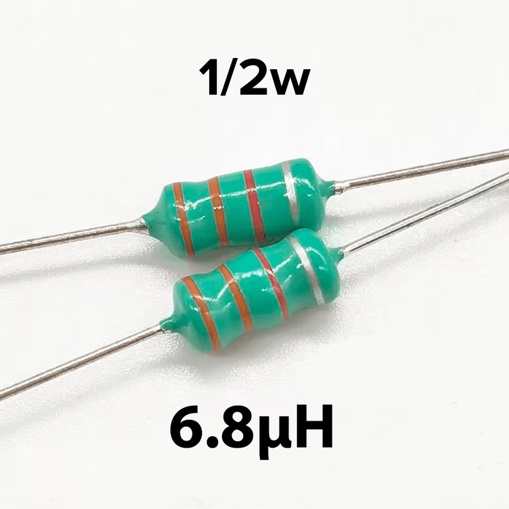 Bobina de inductancia axial con potencia 1/2W - Tecneu