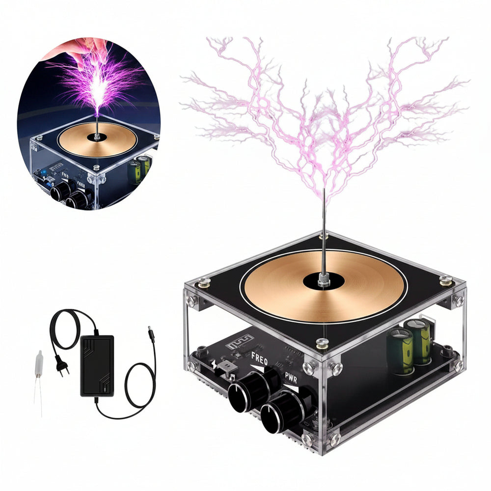 Bobina Tesla Musical Efectos Visuales Plasma Bluetooth 10cm