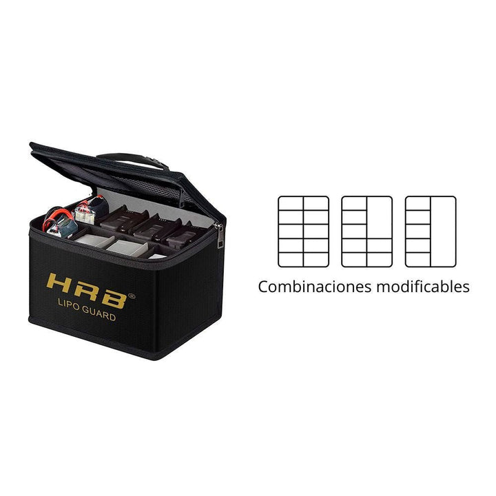 Bolsa De Seguridad Para Baterías Lipo A Prueba De Explosiones - Tecneu