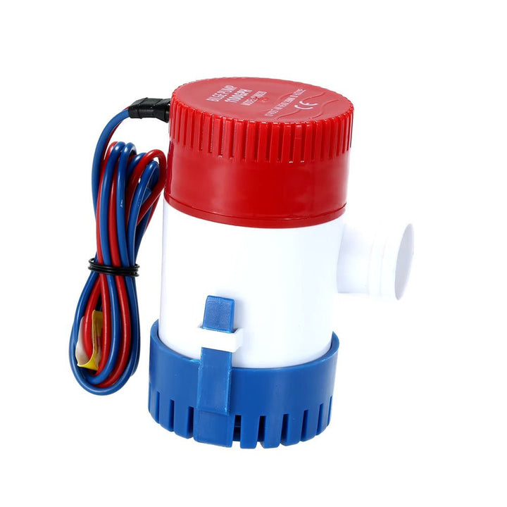 Bomba Eléctrica De Agua 12v Sumergible Centrífuga 1100GPH Achique Marino - Tecneu