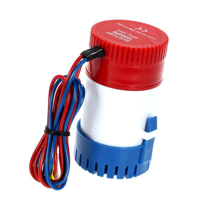 Bomba Eléctrica De Agua 12v Sumergible Centrífuga 1100GPH Achique Marino - Tecneu