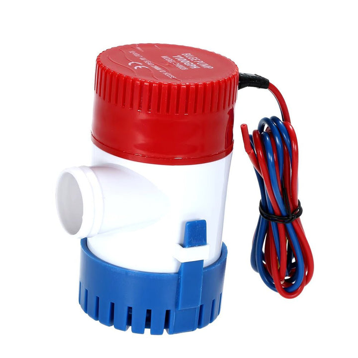 Bomba Eléctrica De Agua 12v Sumergible Centrífuga 1100GPH Achique Marino - Tecneu