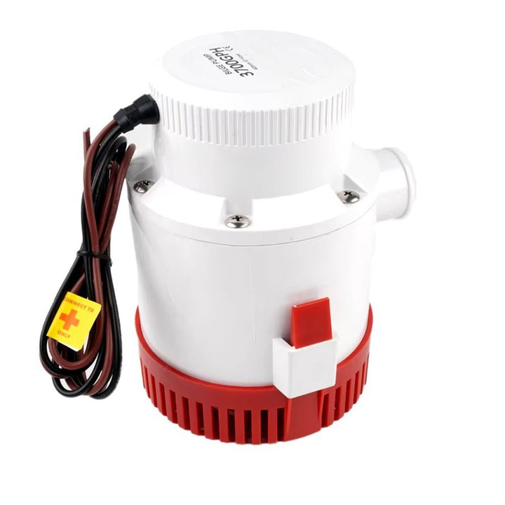 Bomba Eléctrica De Agua 12v Sumergible Centrífuga 3700GPH Achique Marina CH8028 - Tecneu