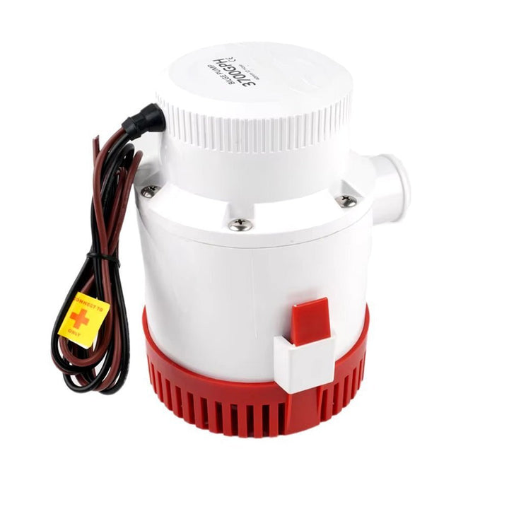 Bomba Eléctrica De Agua 12v Sumergible Centrífuga 3700GPH Achique Marina CH8028 - Tecneu