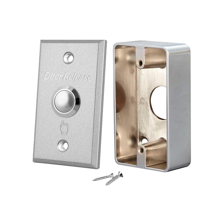 Botón De Cotrol Acceso Cerradura Magnética + Caja Registro - Tecneu
