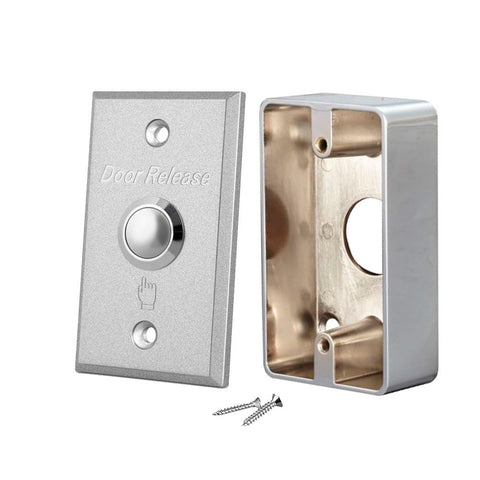 Botón De Cotrol Acceso Cerradura Magnética + Caja Registro