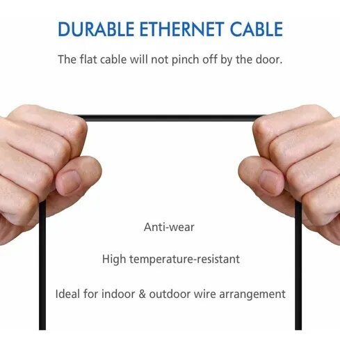 Cable Red Plano Categoria 7 Cat7 Rj45 Utp Ethernet 1.5 Mts - Tecneu