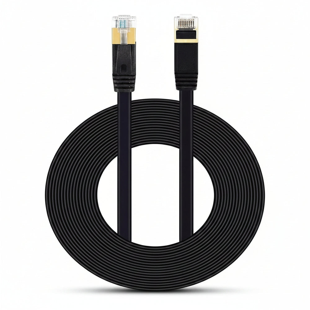 Cable Red Plano Categoria 7 Cat7 Rj45 Utp Ethernet 5 Metros