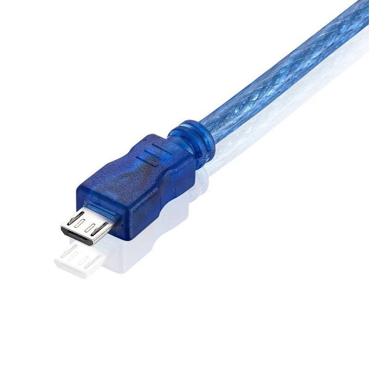 Cable Usb A Micro Usb Reforzado Datos Y Carga Leonardo - Tecneu