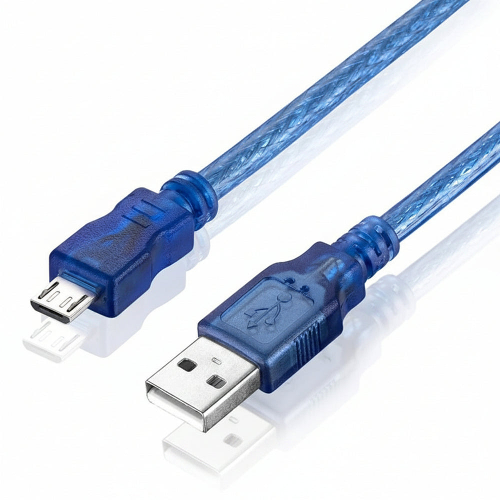 Cable Usb A Micro Usb Reforzado Datos Y Carga Leonardo