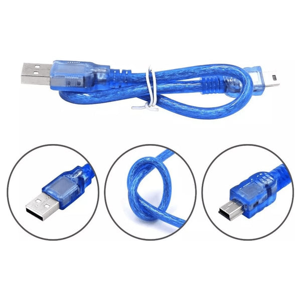 Cable Usb Tipo A - Mini - b 2.0 Nano - Tecneu