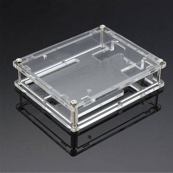 Caja De Acrílico Protector Gabinete Case Para Tarjetas Uno - Tecneu