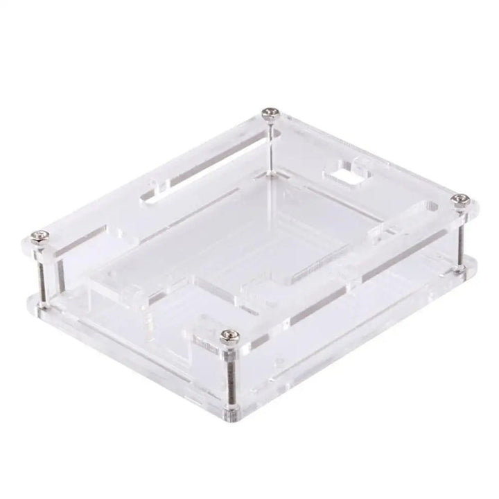 Caja De Acrílico Protector Gabinete Case Para Tarjetas Uno - Tecneu