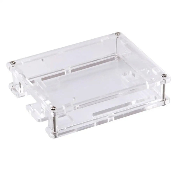 Caja De Acrílico Protector Gabinete Case Para Tarjetas Uno - Tecneu
