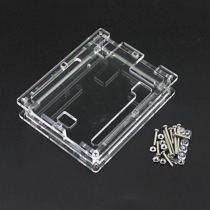 Caja De Acrílico Protector Gabinete Case Para Tarjetas Uno - Tecneu