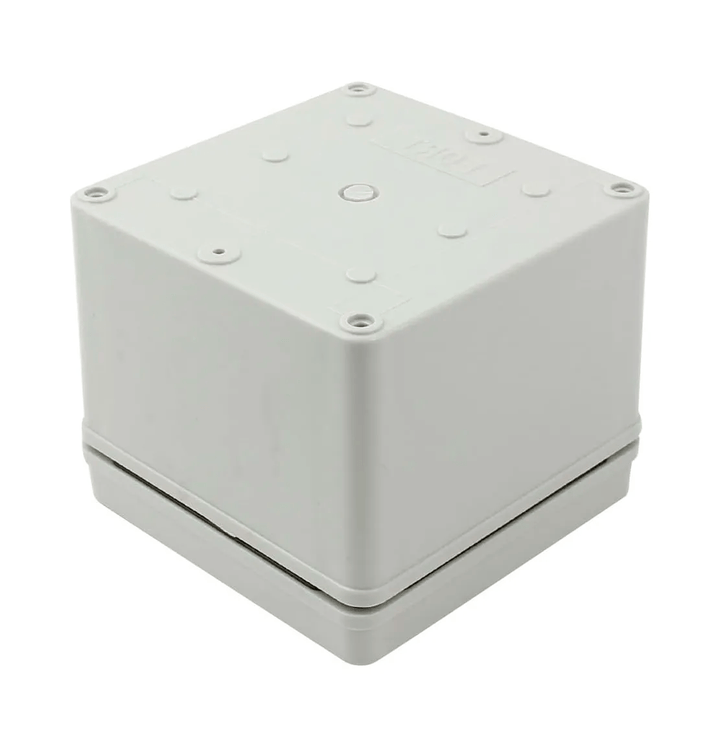 Caja de Conexiones Plástico ABS Impermeable IP66 100x100x75mm - Tecneu