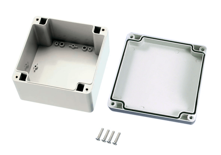 Caja de Conexiones Plástico ABS Impermeable IP66 160x160x90mm - Tecneu