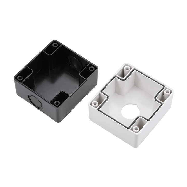 Caja para botón Industrial de 22mm 1 orificio - Tecneu