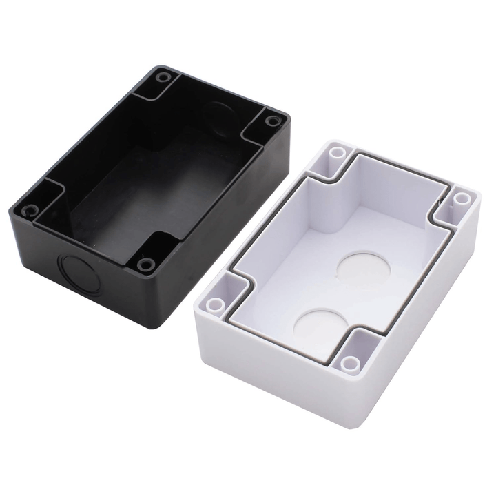 Caja para botón Industrial de 22mm 2 orificios - Tecneu