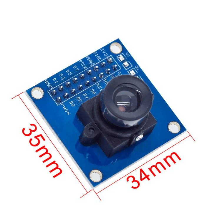 Camara Vga Ov7670 3.6x3.6CM - Tecneu
