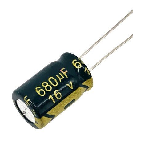 Capacitor Electrolítico 0.1uF - 1000uF / 50V, 25V, 16V, 10V - Tecneu
