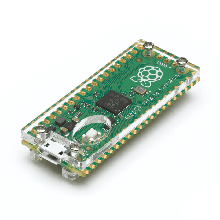 Carcasa Acrílica Transparente para Raspberry Pi Pico Case - Tecneu