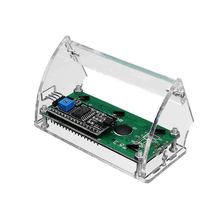 Carcasa Base Case Acrílico Para Display Lcd 16x2 1602 - Tecneu