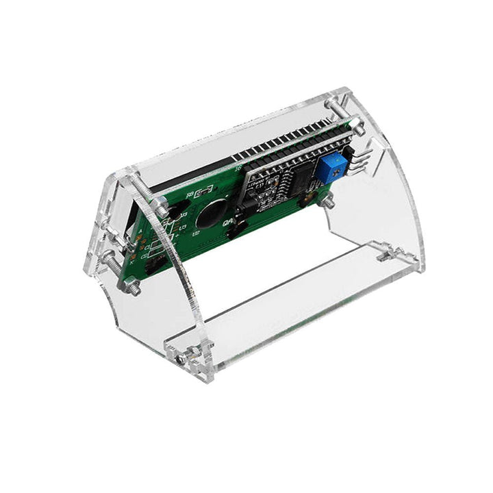 Carcasa Base Case Acrílico Para Display Lcd 16x2 1602 - Tecneu