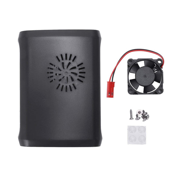 Carcasa Case Ventilador Raspberry Pi 2 3 3b Negro - Tecneu