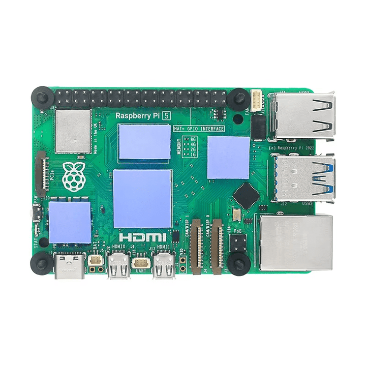 Carcasa Disipador de Aluminio con Ventilador Raspberry Pi 5 - Tecneu