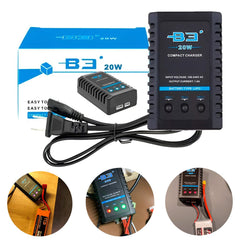 Cargador Balanceador Batería Lipo B3 20w 2s 3s 7.4v 11.1v