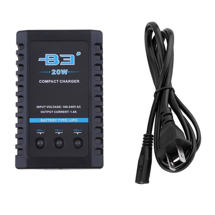 Cargador Balanceador Batería Lipo B3 20w 2s 3s 7.4v 11.1v - Tecneu