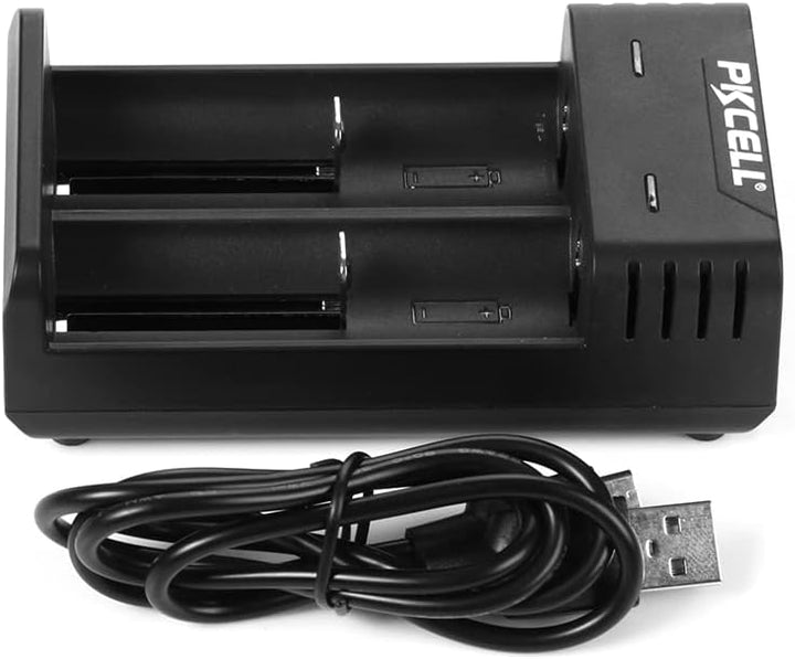 Cargador de batería 8221 para baterías de iones de litio 18650 - Tecneu