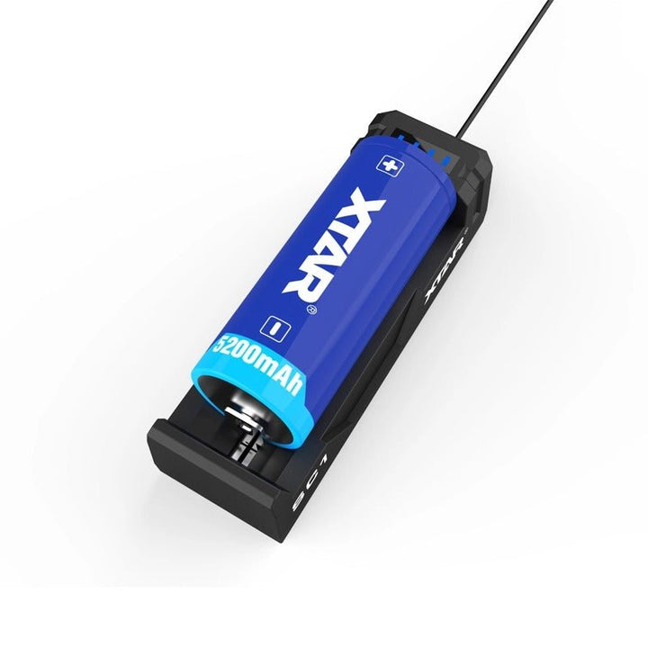 Cargador de Baterías 18650 XTAR SC1 Tipo C 2A - Tecneu