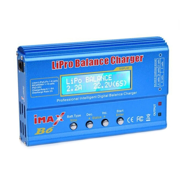 Cargador De Baterías Imax B6ac 110v 12vdc 80w Robotica Dron - Tecneu
