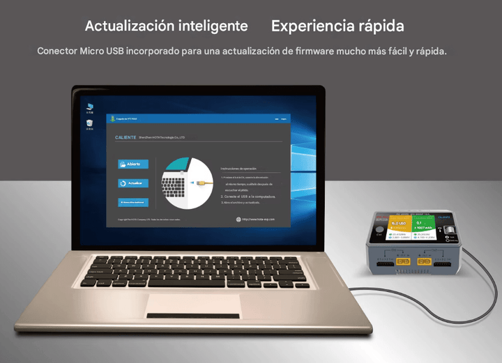 Cargador de Baterías inteligente HOTA D6 Pro 650W AC/DC - Tecneu