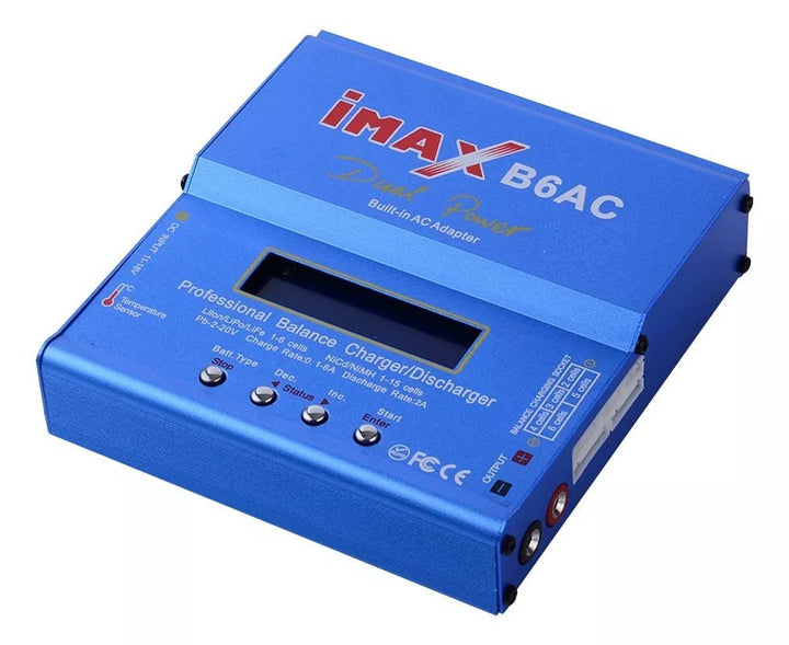 Cargador De Baterías Lipo Imax B6ac 80W + Adaptador Multicarga - Tecneu