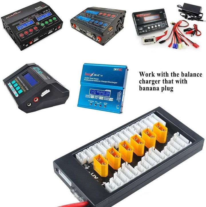 Cargador De Baterías Lipo Imax B6ac 80W + Adaptador Multicarga - Tecneu