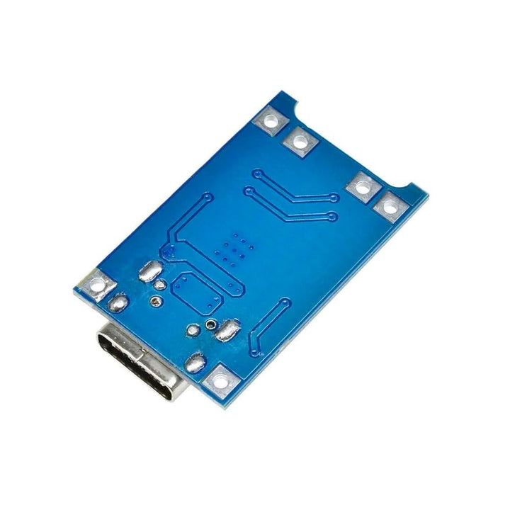 Cargador De Baterías Tp4056 Tipo C Para Pila 18650 Con Proteccion - Tecneu